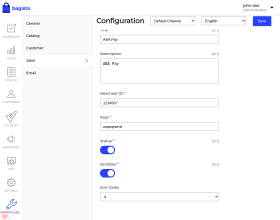 Laravel eCommerce SaaS ABA Payment