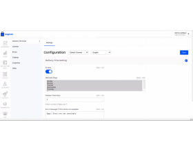 Laravel eCommerce SaaS Delivery Time Slots