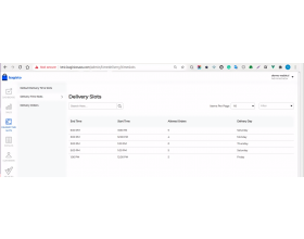 Laravel eCommerce SaaS Delivery Time Slots
