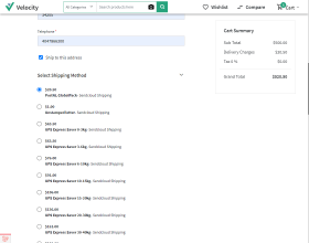 Laravel eCommerce Sendcloud Shipping