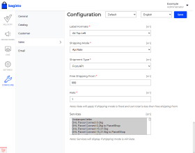 Laravel eCommerce Sendcloud Shipping