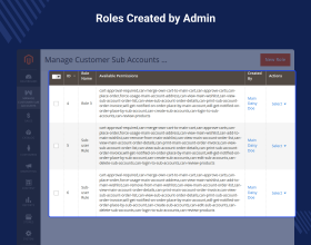 Customer Sub Account for Magento 2