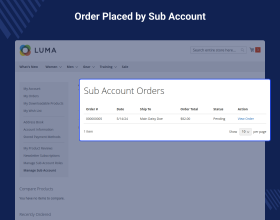 Customer Sub Account for Magento 2