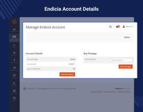 Endicia Shipping for Magento 2