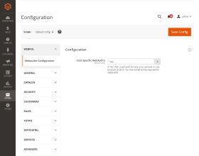 Biometric WebAuthn Module for  Magento 2