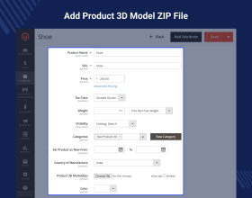 Magento 2 3D Product Configurator & Customizer