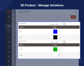 Magento 2 3D Product Configurator & Customizer