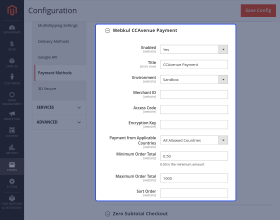 Magento 2 CCAvenue Payment Gateway