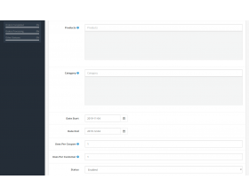 OpenCart Coupon List at Checkout