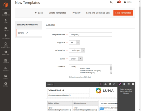 Magento 2 Invoice PDF Editor