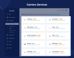 Magento 2 Frenet Freight Gateway