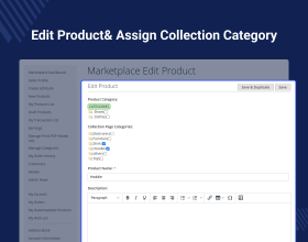 Magento 2 Marketplace Vendor Category