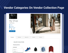 Magento 2 Marketplace Vendor Category