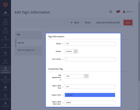 Order Tag for Magento 2