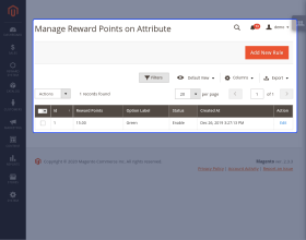 Magento 2 Reward Points Extension