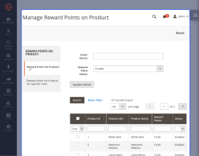 Magento 2 Reward Points Extension