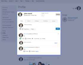 Magento 2 Social Community Extension