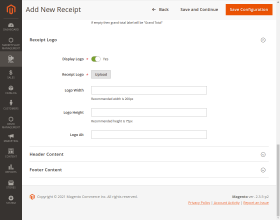 Vendor POS Custom Receipt for Magento 2