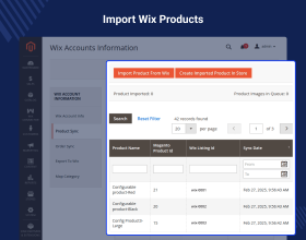 Magento 2 Wix Connector