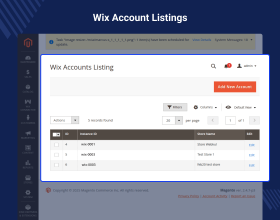 Magento 2 Wix Connector