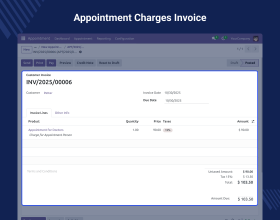 Odoo Appointment Management System