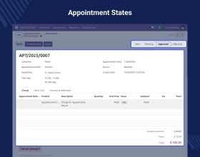 Odoo Appointment Management System
