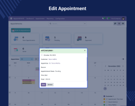 Odoo Appointment Management System