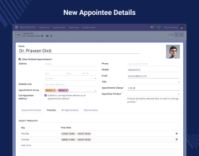 Odoo Appointment Management System