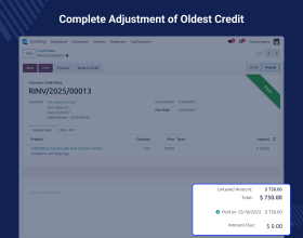 Odoo Automatic Invoice Reconciliation