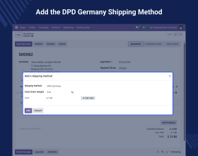 Odoo DPD Germany Shipping Integration