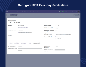 Odoo DPD Germany Shipping Integration