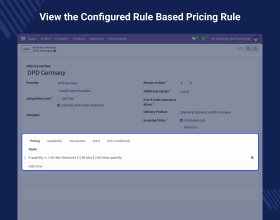 Odoo DPD Germany Shipping Integration