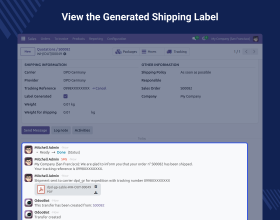 Odoo DPD Germany Shipping Integration