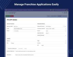 Odoo Franchise Management System