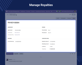 Odoo Franchise Management System