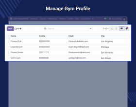 Odoo Gym Management