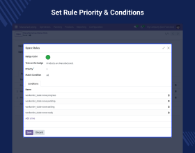 Odoo MO Status Management & Tracking