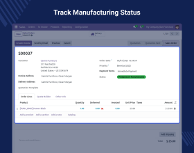 Odoo MO Status Management & Tracking