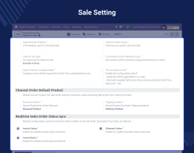 Odoo Multi Channel Sale