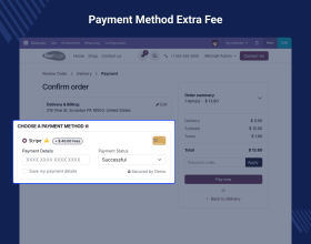 Odoo Payment Provider Extra Fee