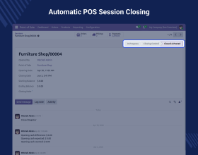Odoo POS Close Session From Backend