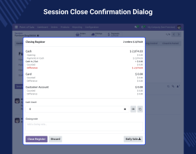 Odoo POS Close Session From Backend