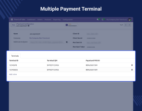 Odoo POS Paywizard Payment Terminal