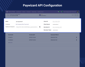 Odoo POS Paywizard Payment Terminal