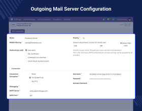 Odoo Postmark Integration