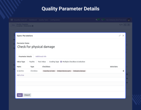Odoo Quality Control Management