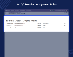 Odoo Quality Control Management