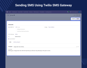 Odoo Twilio SMS Gateway