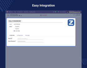 Odoo Website SSLCommerz Payment Acquirer