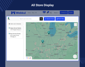Odoo Website Store Locator